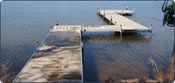 sectional docks in michigan from a custom dock builder