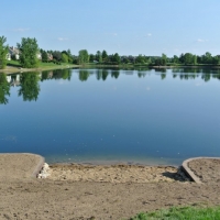 2012 on a man-made Lake in Ann Arbor project