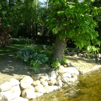 Another Rock wall in Pine Creek Sub in Brighton, MI