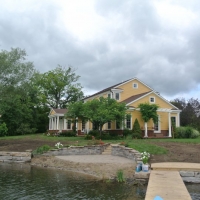 Mocha Ledge-rock in Wixom, MI on Lake Sherwood