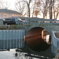 Canal to Portage Lake in Pinckney, MI in 2012