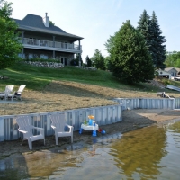 160' x 32" seawall in Chelsea, MI