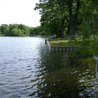 Seawall install in Highland, MI