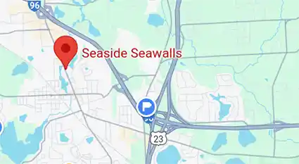 seaside seawalls location on Google maps, click for more info