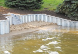 galvanized steel seawall in oakland county michigan