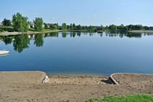 beach inlet area in ann arbor michigan